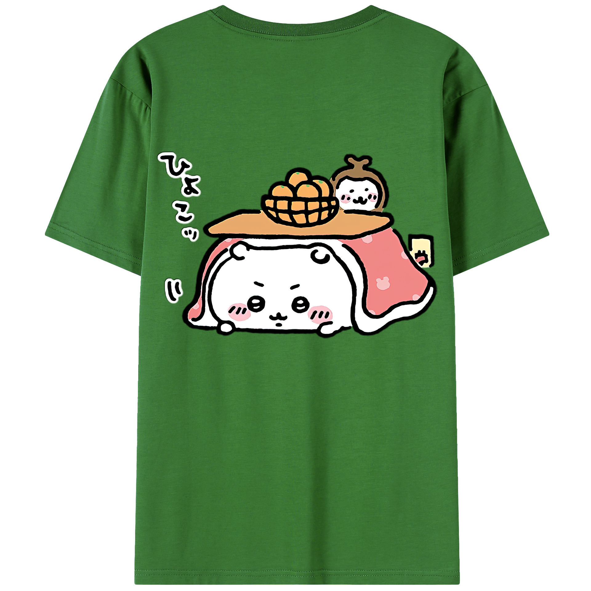 （画像用） ちいかわ ちいかわ Chii-kawa chiikawa レディース半袖Tシャツ(バックプリント)